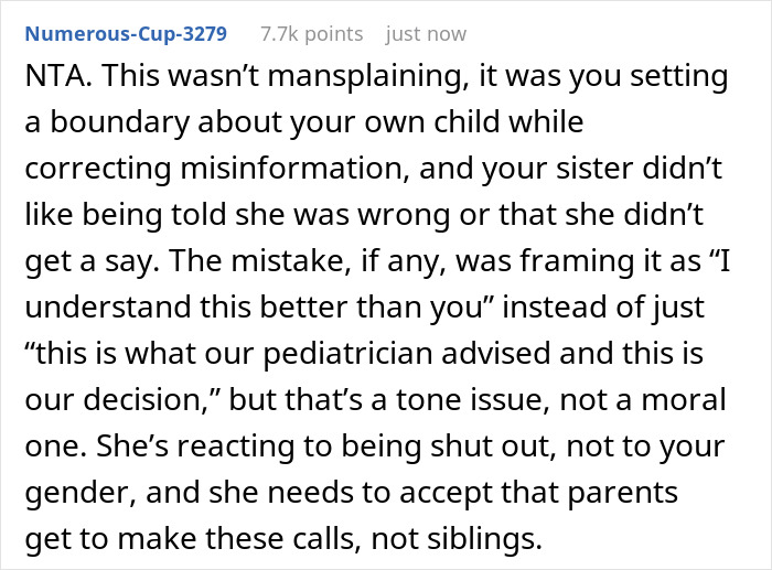Childless Sis Keeps Lecturing Man About Baby Food, Livid When He &ldquo;Mansplains&rdquo; Breastfeeding To Her