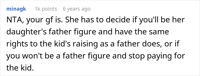 Comment discussing the refusal to be a father figure and the consequences of not paying for the kid’s upbringing. Comment discussing the refusal to be a father figure and the consequences of not paying for the kid’s upbringing.