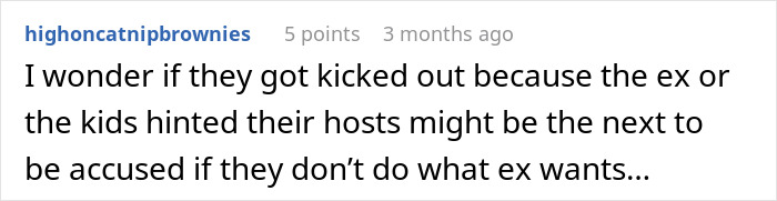 Comment about family conflict and accusations, highlighting how a dad&rsquo;s life fell apart after being accused by his own kids.