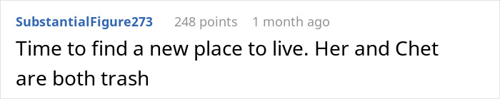 Text post from a user sharing frustration about a girlfriend and roommate, hinting at betrayal and needing to move.