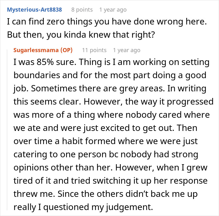 Screenshot of a Reddit conversation about a MIL turning DIL&rsquo;s pregnancy emergency into Facebook likes and receiving a reality check.