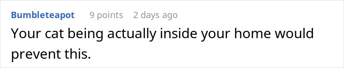 Woman Ignores Warnings About Not Feeding The Neighbors Cat, Learns Her Lesson The Hard Way