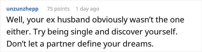 Comment about a woman admitting defeat by karma after her affair partner leaves her following infidelity on her husband. Comment about a woman admitting defeat by karma after her affair partner leaves her following infidelity on her husband.