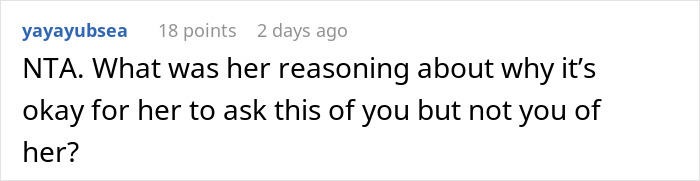 Screenshot of a Reddit comment discussing a woman demanding her swimmer boyfriend look like her friend&rsquo;s partner.