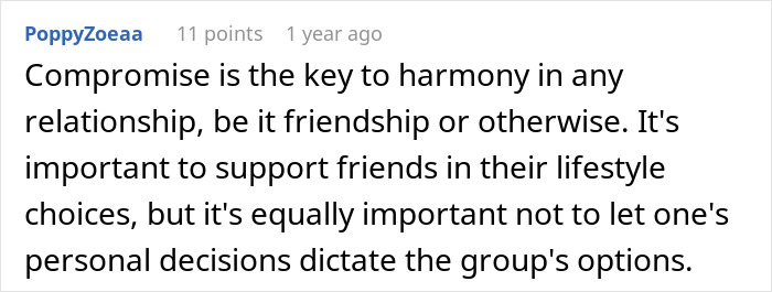 Screenshot of a forum comment discussing relationships, highlighting MIL trying to turn DIL&rsquo;s pregnancy emergency into Facebook likes.