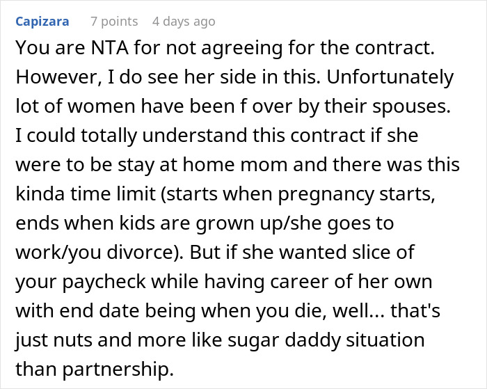 Woman forces boyfriend to sign contract giving her a share of his income for life in a controversial relationship dispute.