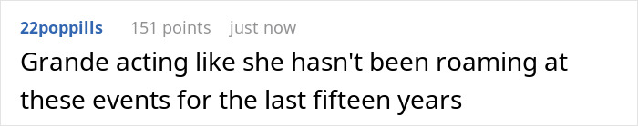 Screenshot of a social media comment discussing Ariana Grande being roasted after Leighton Meester’s apparent mocking on the red carpet. Screenshot of a social media comment discussing Ariana Grande being roasted after Leighton Meester’s apparent mocking on the red carpet.