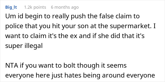 Reddit comment discussing a dad accused of horrific things by his own kids and the impact on his life.