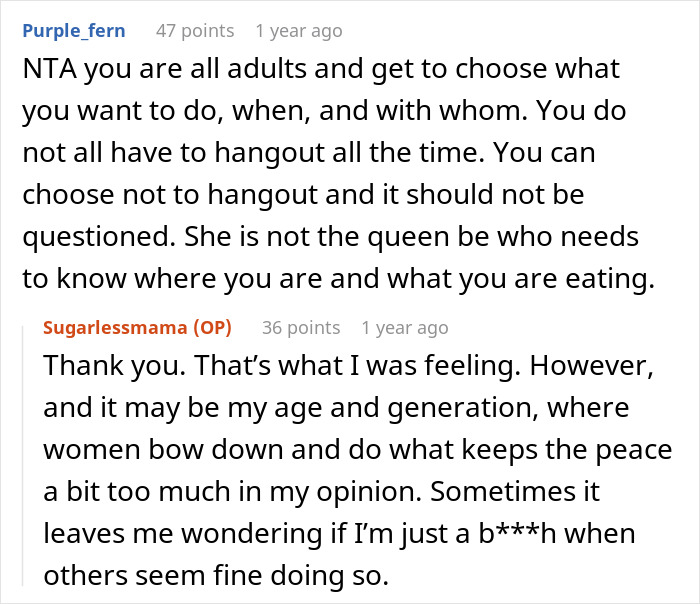 Comments exchange about MIL turning DIL pregnancy emergency into Facebook likes, highlighting family boundaries and respect.