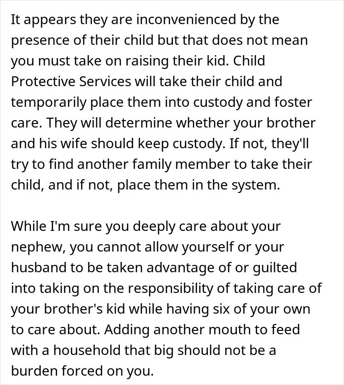 Mom of 6 stressed and overwhelmed while babysitting brother&rsquo;s son after he blocks her number.