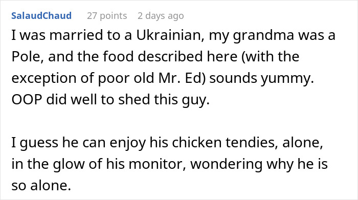 Man making faces and throwing a fit after receiving traditional gross food instead of American dishes. Man making faces and throwing a fit after receiving traditional gross food instead of American dishes.