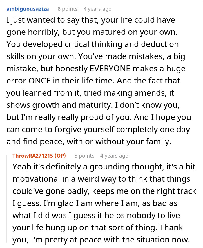 Family forgiveness for man who beat his brother five years ago causes tension over their tone in discussion.