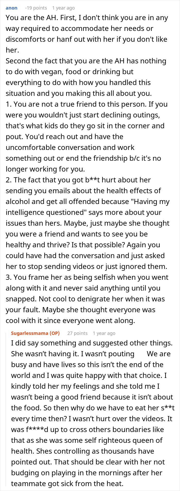 Comment thread discussing conflict involving MIL trying to turn DIL&rsquo;s pregnancy emergency into Facebook likes and backlash received.