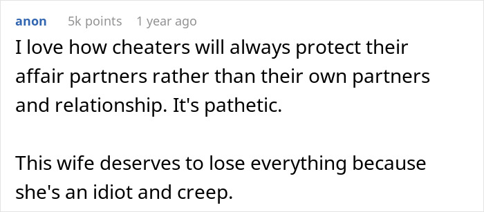 Comment criticizing a wife who makes husband agree to open marriage to reconnect with her ex.