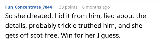 Man looking shocked and devastated while overhearing his wife's conversation about infidelity with her sister.