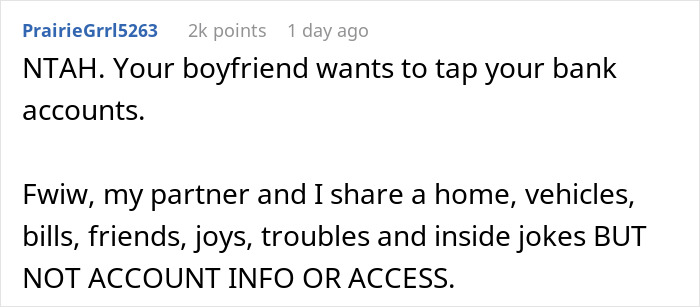 Guy Hints He Won&rsquo;t Propose Until GF Hands Over Her Bank Password, Gets Icy When She Says &ldquo;No Way&rdquo;