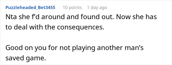 Comment on a forum discussing if a man was wrong for dumping his girlfriend because she has kids. Comment on a forum discussing if a man was wrong for dumping his girlfriend because she has kids.