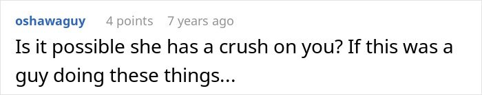 Comment on a forum post questioning if a woman fabricated cheating evidence to convince a friend to dump her boyfriend.