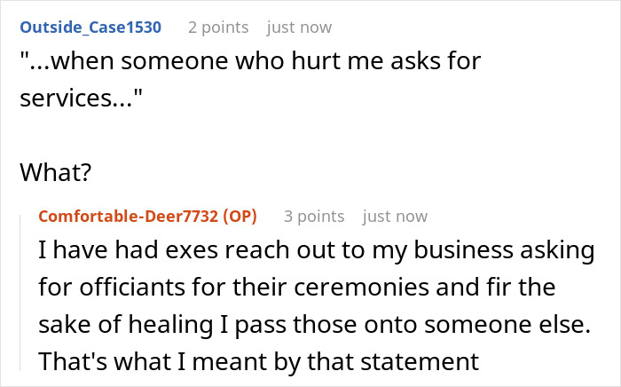 MIL Tries To Ruin Wedding By Trashing Bride To Officiant, Freezes As She Learns Bride Is Her Boss 