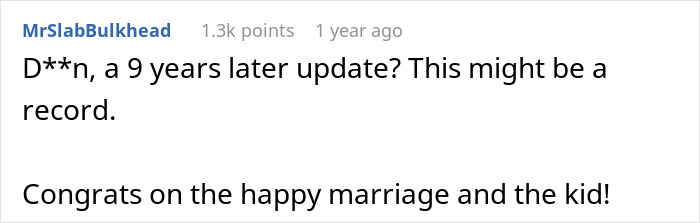 Comment on a forum post reflecting on a 9-year update about a relationship with princess syndrome and personal realization.
