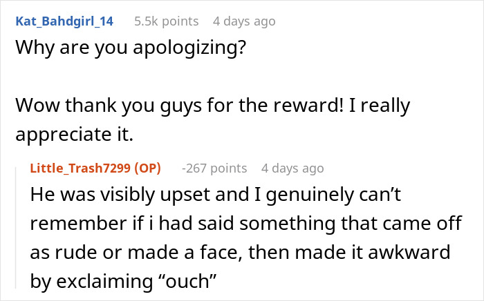 Reddit user describes husband&rsquo;s weird behavior at dinner and reaction causing tension over past issues.