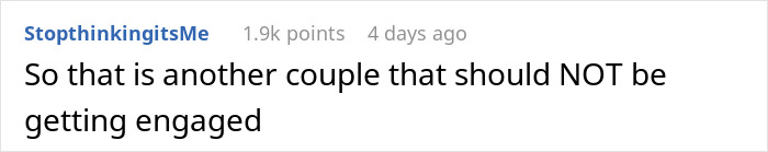 Comment on a forum post discussing a woman banning her best friend&rsquo;s baby and husband from her engagement party, causing a friendship fallout.