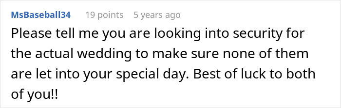 Comment on a forum post discussing a couple facing pressure from man&rsquo;s parents to have kids and threats of disinheritance.