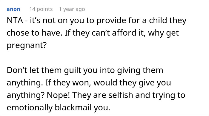 Text post from anon explaining the teen&rsquo;s stepsister support amid stepmom calling her selfish and cruel.