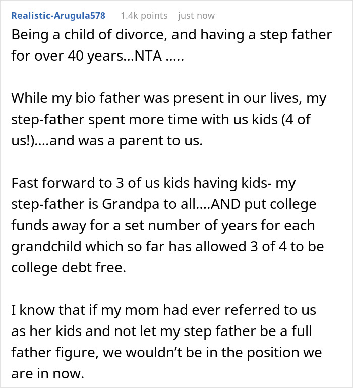 Man Told He&rsquo;s Not A Real Parent To Stepson, Refuses To Be A Wallet When College Tuition Is Mentioned