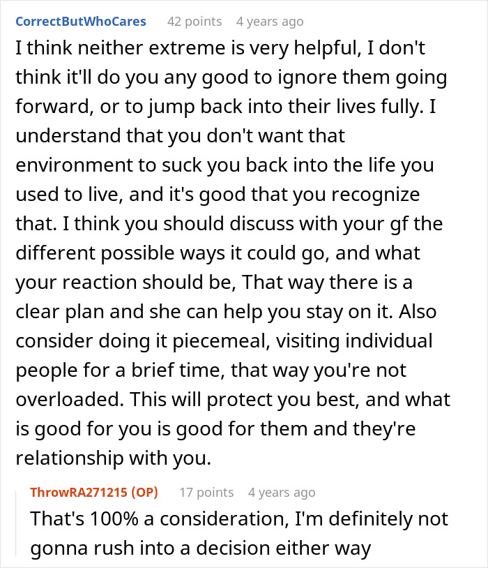 Family discusses forgiveness after man beat his brother five years ago, highlighting tension over their tone and reactions.