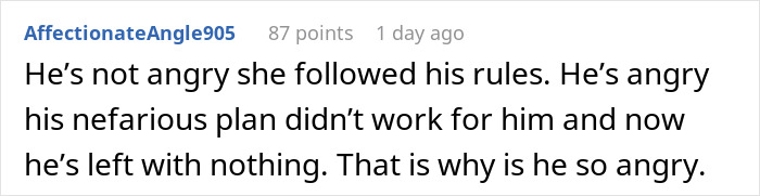 Comment discussing a man&rsquo;s plan to open relationship to date a younger coworker backfiring when she&rsquo;s not interested.