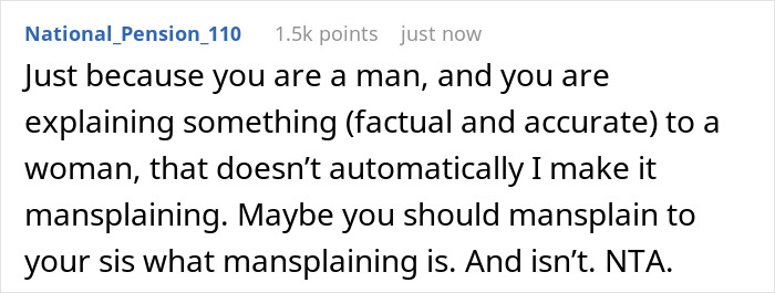 Childless Sis Keeps Lecturing Man About Baby Food, Livid When He &ldquo;Mansplains&rdquo; Breastfeeding To Her