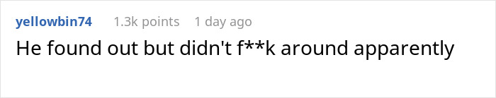 Screenshot of a Reddit comment about a man&rsquo;s plan to open relationship backfiring when coworker isn&rsquo;t interested.