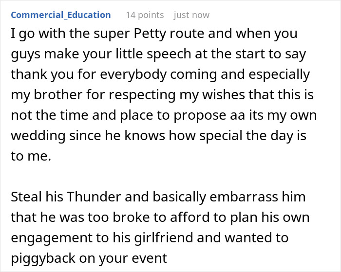 Man's proposal at sister's wedding causes chaos as bride calls him a bridezilla and refuses the surprise engagement. Man's proposal at sister's wedding causes chaos as bride calls him a bridezilla and refuses the surprise engagement.