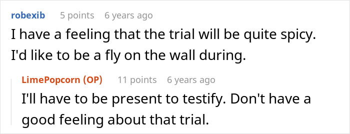 Online discussion showing users commenting on a family drama involving a police officer arresting his mother-in-law for violence. Online discussion showing users commenting on a family drama involving a police officer arresting his mother-in-law for violence.