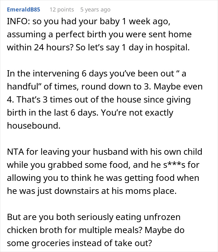 Woman Leaves Newborn With Husband After He Prioritizes His Mother Woman Leaves Newborn With Husband After He Prioritizes His Mother