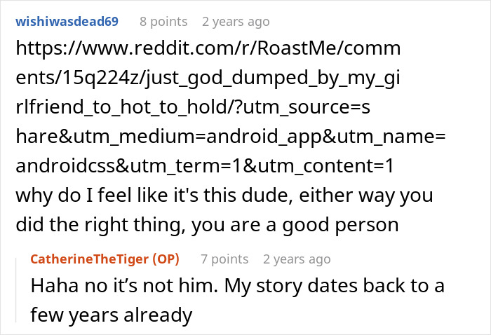 Reddit user discusses being dumped by girlfriend after laughing about bullying another guy as a teen on his birthday.