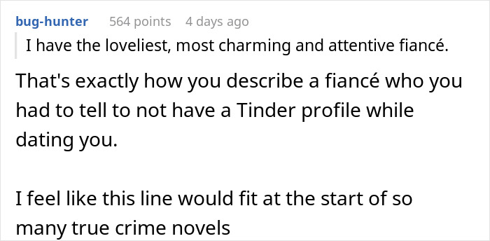 Screenshot of a Reddit post discussing a fiancé’s confidence and challenges with medicine during dating. Screenshot of a Reddit post discussing a fiancé’s confidence and challenges with medicine during dating.