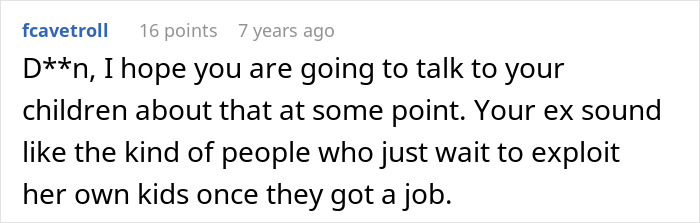 Comment discussing a woman&rsquo;s award winning act in court blowing up after evidence from husband and her BFF causes her to lose everything.