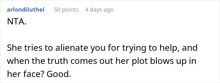 Alt text: Online comment discussing a man turning coworkers against a woman who reported him to HR over being called a creep.