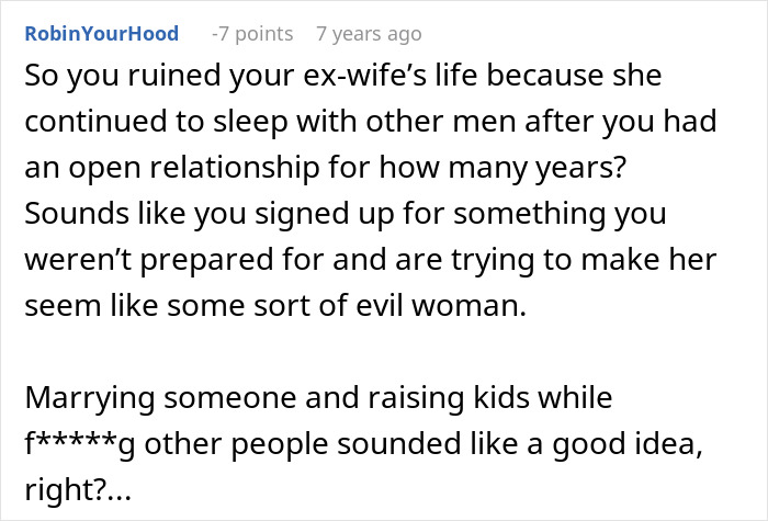 Man reading online comments on woman's award winning act in court after evidence from husband and her best friend revealed truth.