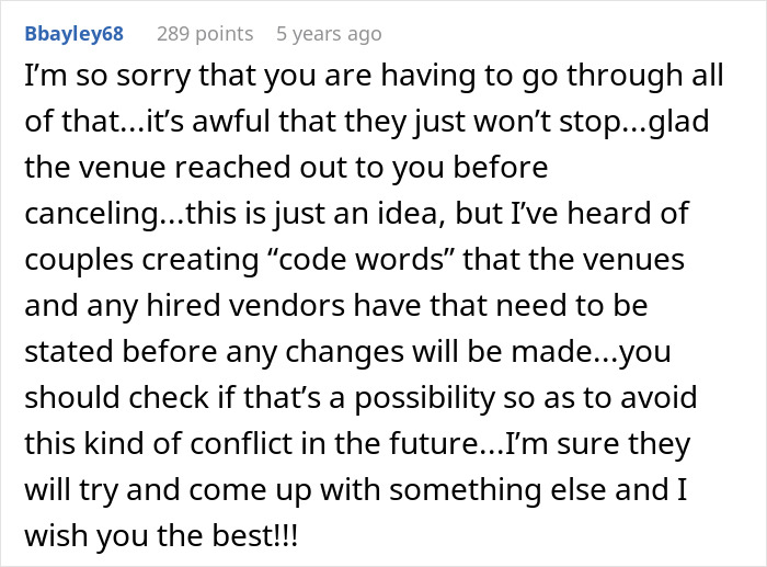 Comment expressing sympathy for couple facing guilt-trip from parents about having kids and discussing possible solutions to avoid conflict.