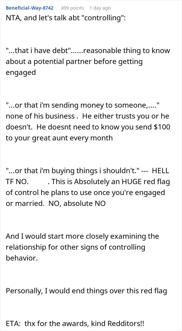 Guy Hints He Won&rsquo;t Propose Until GF Hands Over Her Bank Password, Gets Icy When She Says &ldquo;No Way&rdquo;