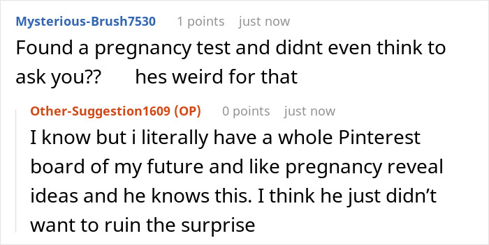 Man shows his true colors after assuming fianc&eacute;e is pregnant, leaving her shocked and humiliated in online comments.