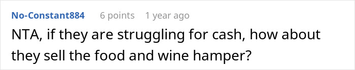 Comment text on a forum where a user discusses a teen&rsquo;s stepsister supporting her amid stepmom calling her selfish and cruel.