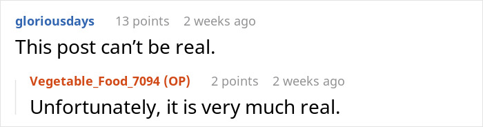 Screenshot of a Reddit conversation about a partner sleeping and calling an ambulance for themselves.