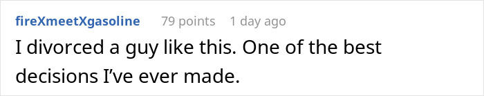 Reddit comment: I divorced a guy like this, best decision I've made about boyfriend ban friends relationship