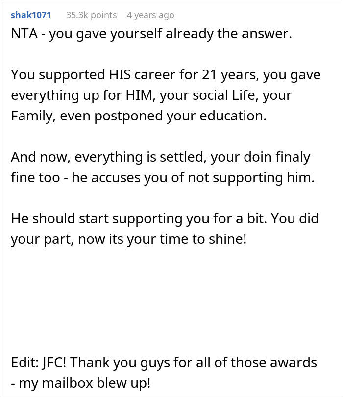 Alt text: Supportive woman refusing to move again after decades prioritizing husband&rsquo;s career and personal sacrifices.