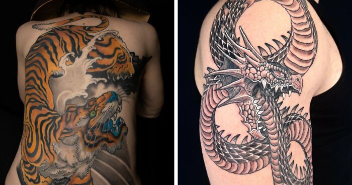We Selected 30 Tattoos That Look So Cool They Almost Don’t Feel Real