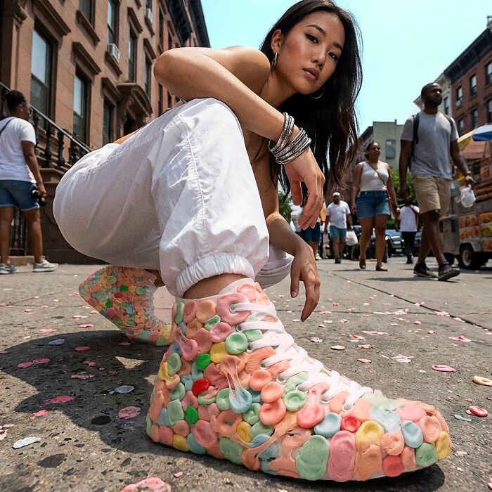Gum Collection: Turning NYC Sidewalk Gum Into A Wearable Statement